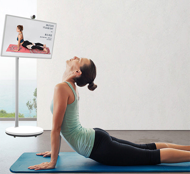 人生就是博科技闺蜜机摄像头可以自动识别用户动作，科学健身